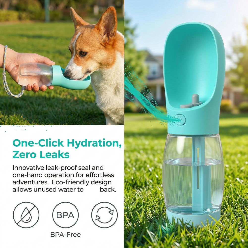 Pet Supplies Plus - Portable Dog Water Bottle Travel Pet