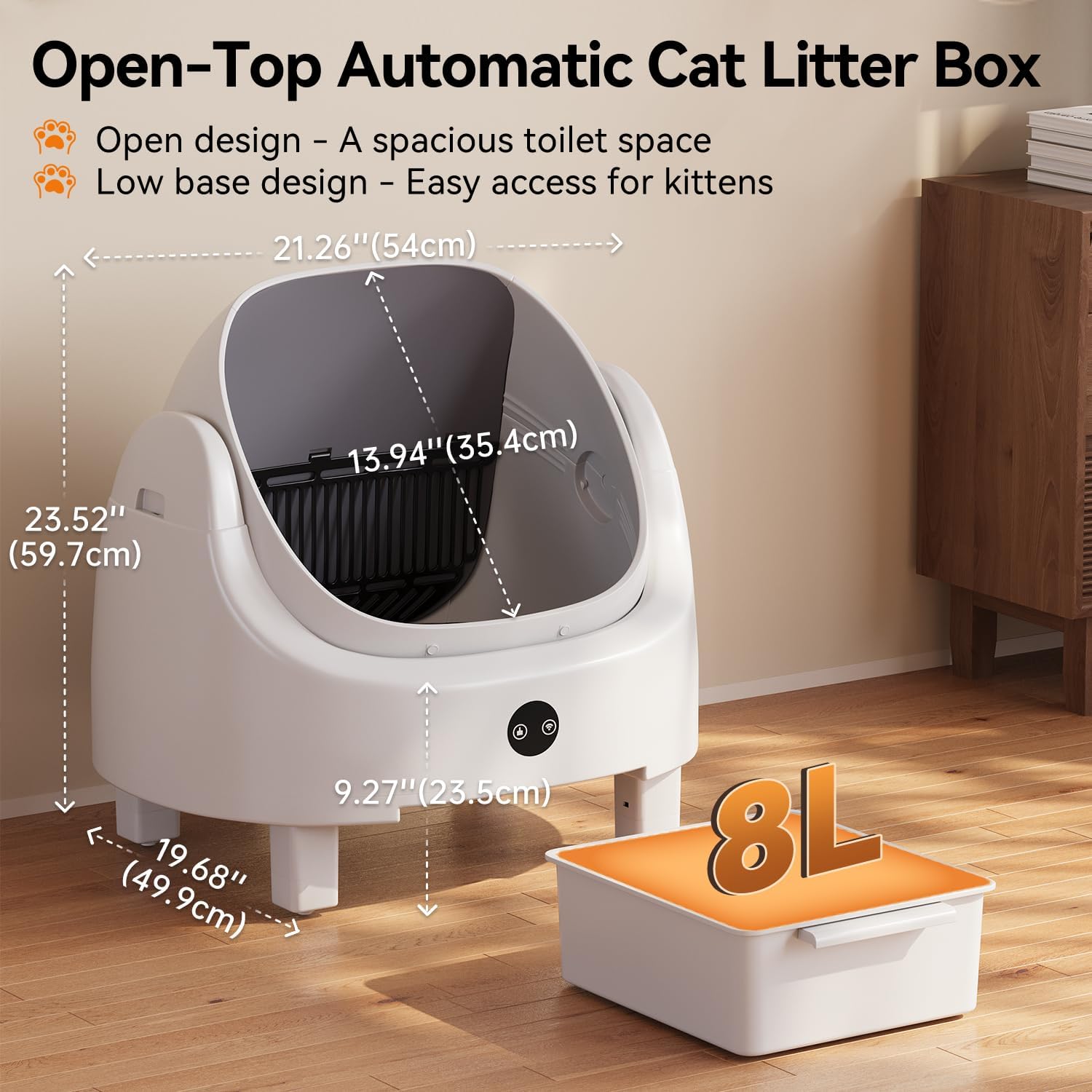 Cat Litter Mat - Aoxun Automatic Self Cleaning Litter Box