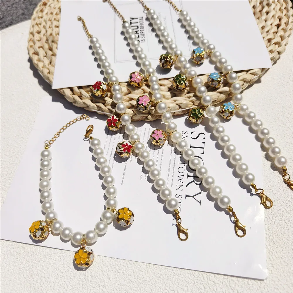 Dog Cat Pet Necklace with Colo - Pet Supplies York ulasan dan harga