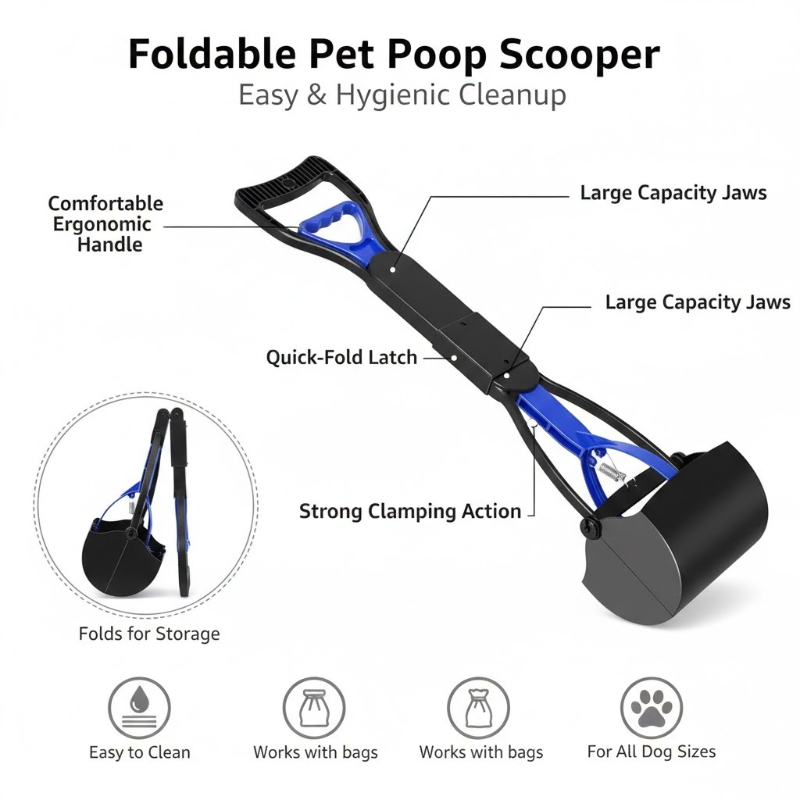 Adjustable Long Handle Dog Poo - Pet Supplies Plus ulasan dan harga