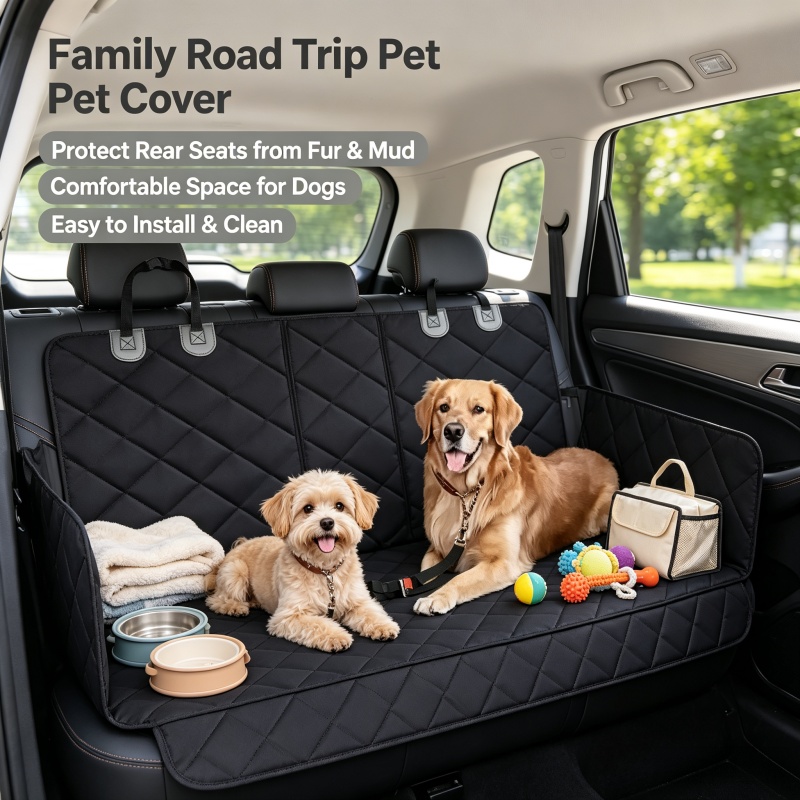 Dog Car Seat Cover Pet Travel  - Dog Raincoat ulasan dan harga