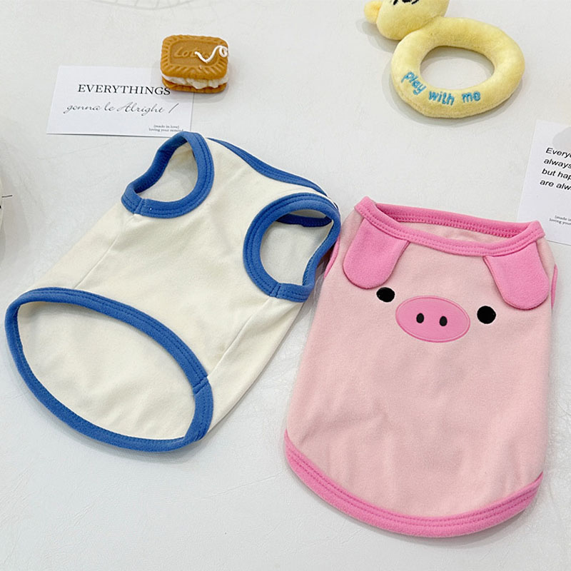 Cartoon Dog Clothes Sleeveless - Pet Supplies York ulasan dan harga