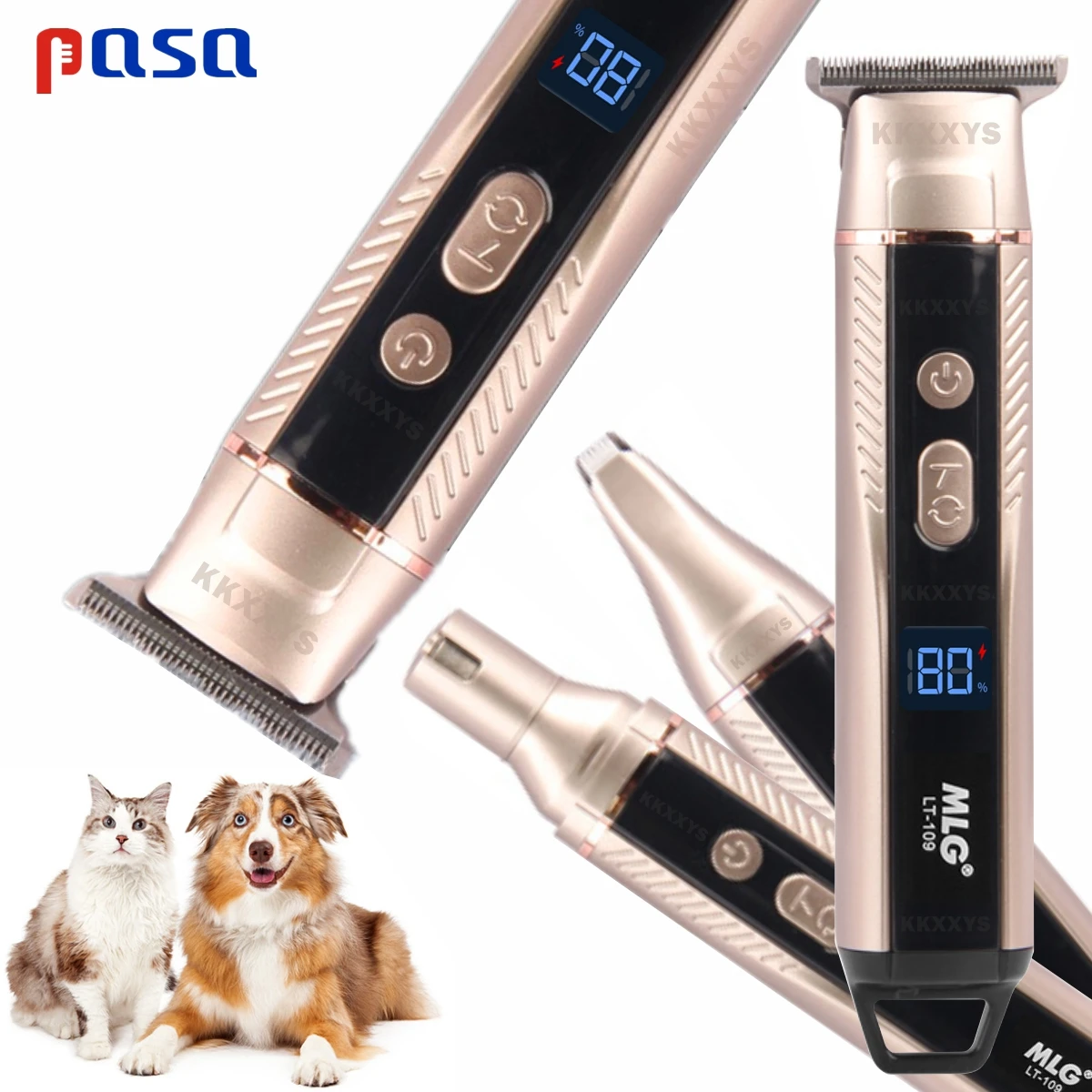 Pet Hair Trimmer 3in1 Professi - Pet Supplies For Less ulasan dan harga