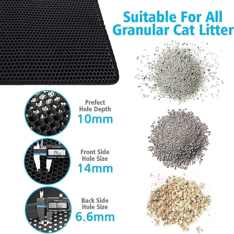 Colorful Cat Litter Mat Pet Li - Cat Litter Mat ulasan dan harga