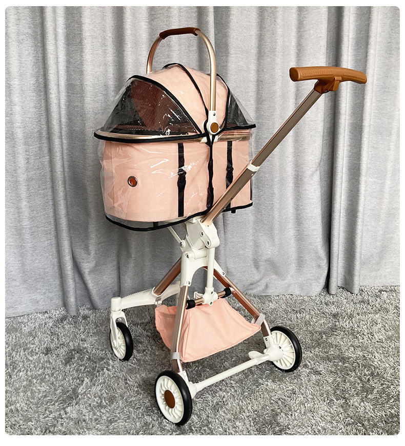 Pet Stroller Rain Cover, Trans - Dog Raincoat ulasan dan harga