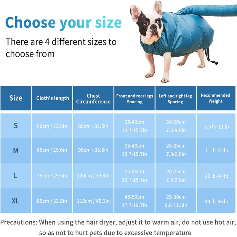 Dogs Hair Dryer Blow Bag Pet F - Pet Supplies For Less ulasan dan harga
