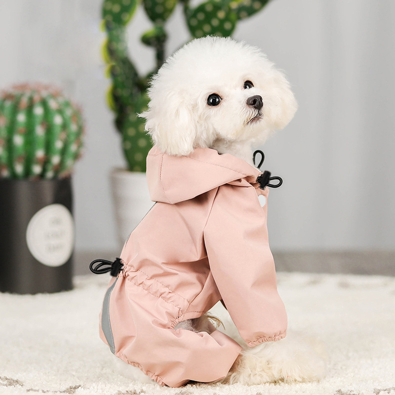 Pet Supplies Four-Legged Rainc - Dog Raincoat ulasan dan harga