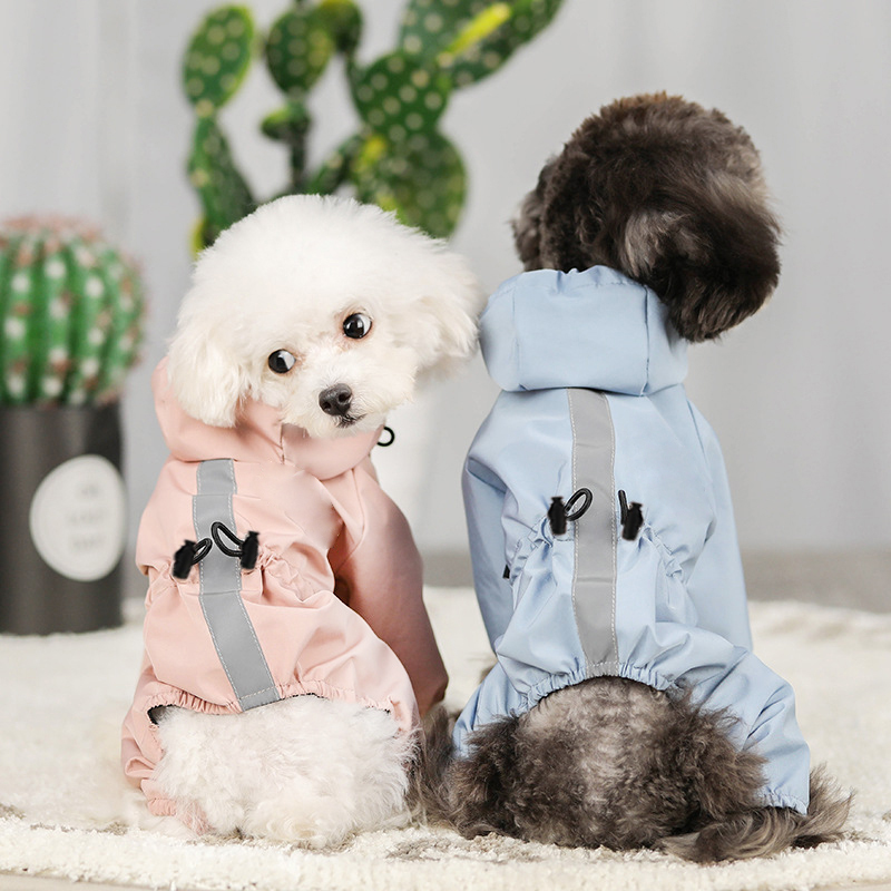Pet Supplies Four-Legged Rainc - Dog Raincoat ulasan dan harga