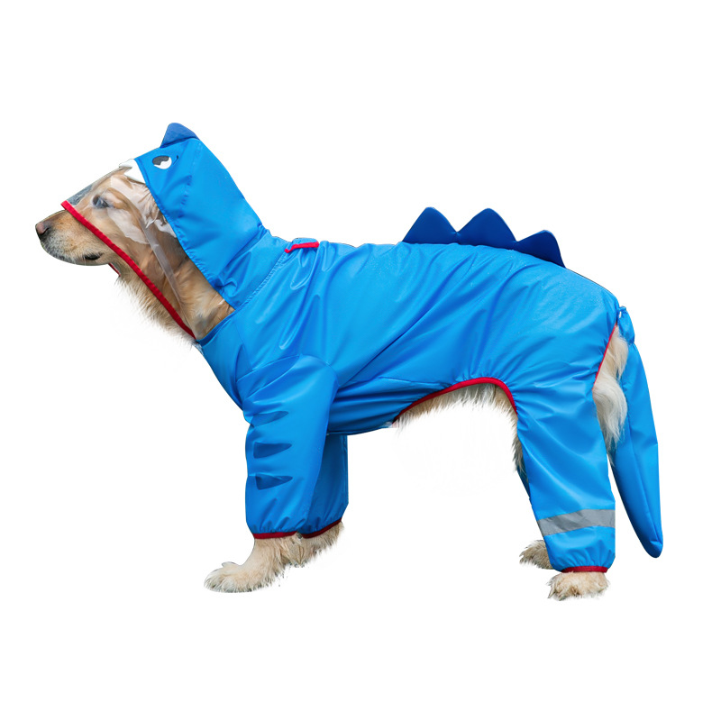 Dog Raincoat Waterproof Hoodie - Dog Raincoat ulasan dan harga
