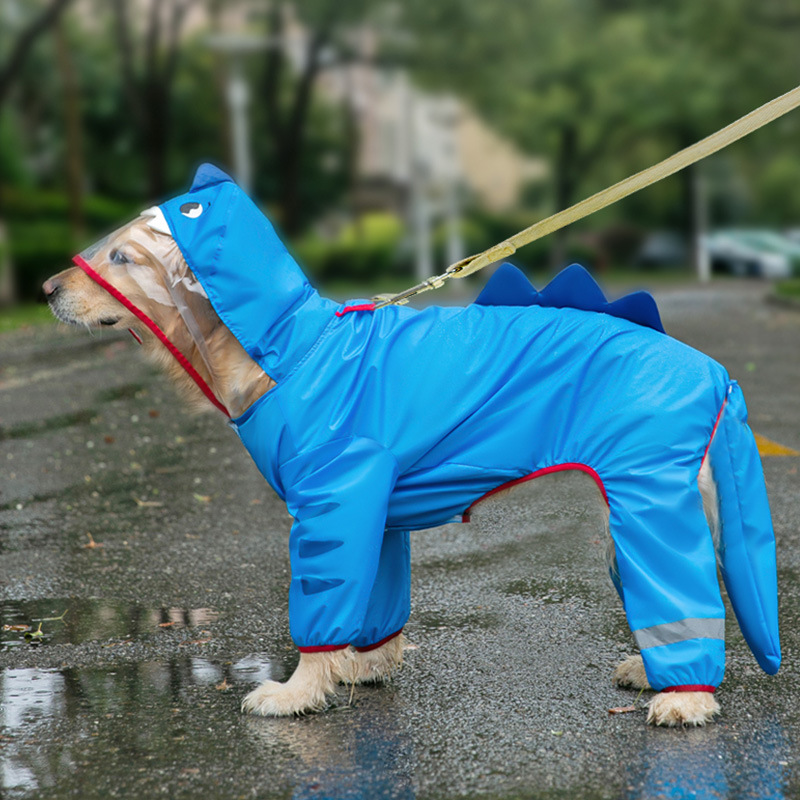 Dog Raincoat Waterproof Hoodie - Dog Raincoat ulasan dan harga