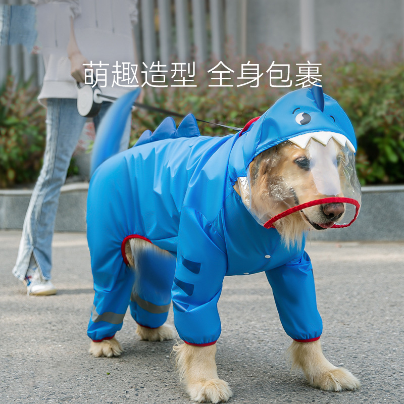 Dog Raincoat Waterproof Hoodie - Dog Raincoat ulasan dan harga