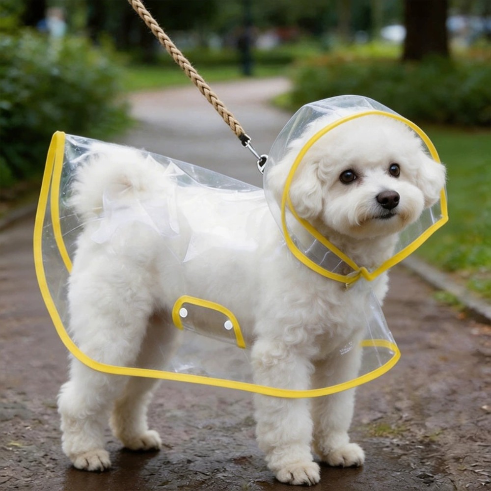 Dog Raincoat Transparent Whole - Dog Raincoat ulasan dan harga