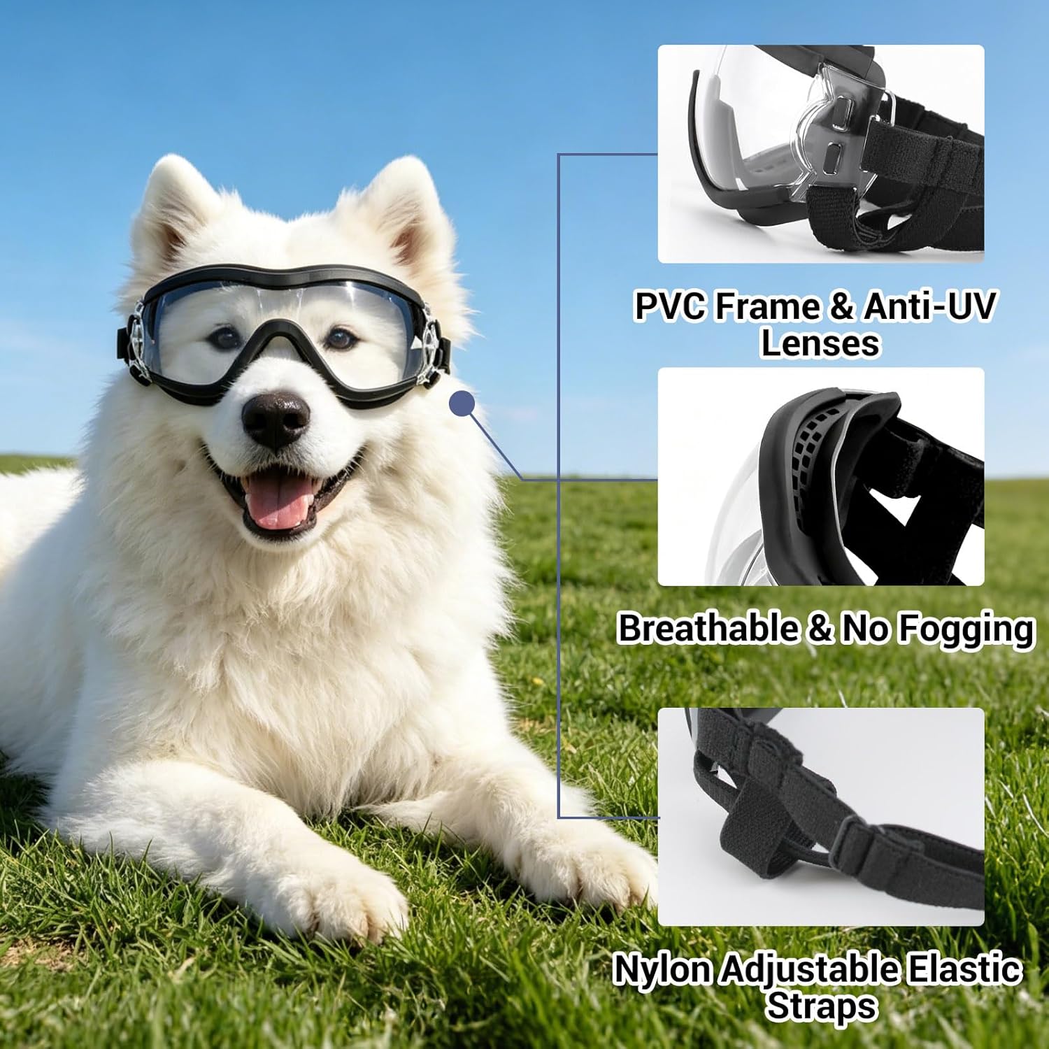 Adjustable Pet Goggles for Dog - Pet Supplies Plus ulasan dan harga