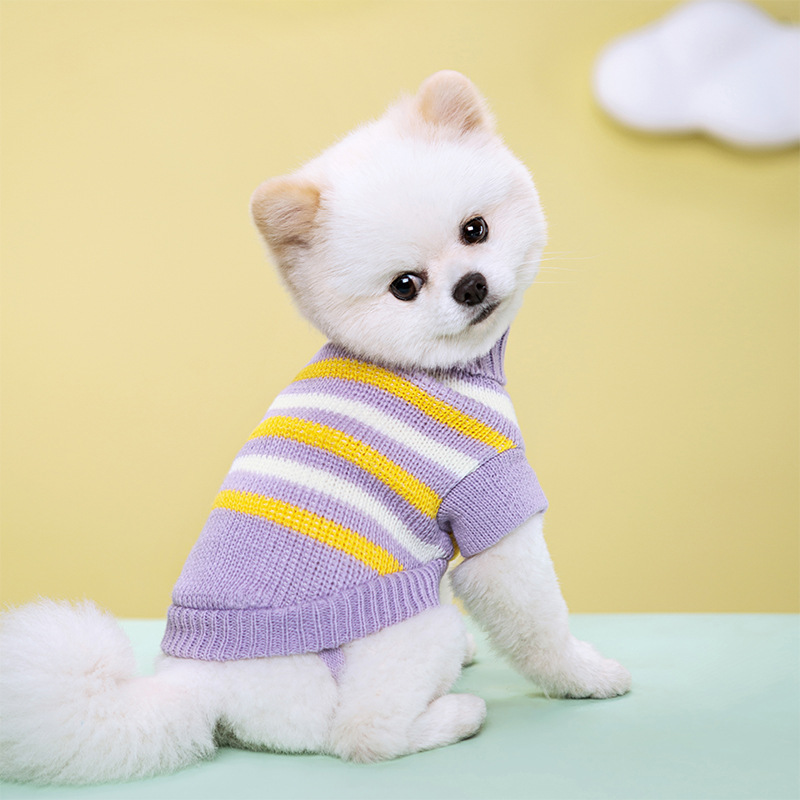 Medium Knitted Dog Sweater for - Pet Supplies York ulasan dan harga
