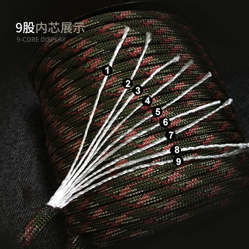 50/100m 550 Military Paracord  - Dog Raincoat ulasan dan harga