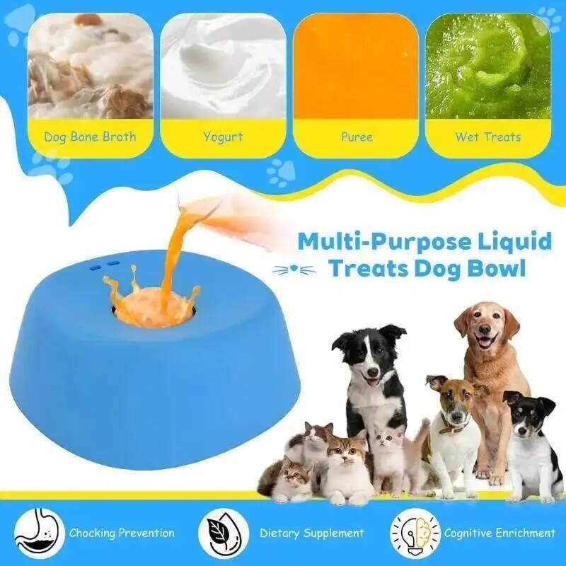1pc Dog Lick Bowl Slow Feeder  - Pet Supplies Plus ulasan dan harga